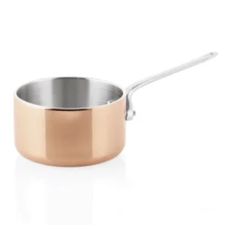 mini-casserole de service 3 plis en Acier au nickel-chrome H 60 mm Ø 100 mm - Was Germany