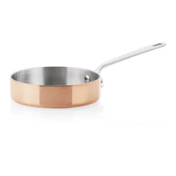 mini-casserole de service 3 plis en Acier au nickel-chrome H 30 mm Ø 120 mm - Was Germany