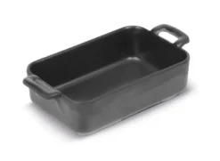 Mini Casserole Rectangulaire Mélamine Noire 19,5 x 10 cm - Pujadas