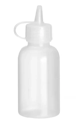 Mini flacon distributeur - set de 4 pièces 0,05L Transparent 35x(H)100 mm - Hendi