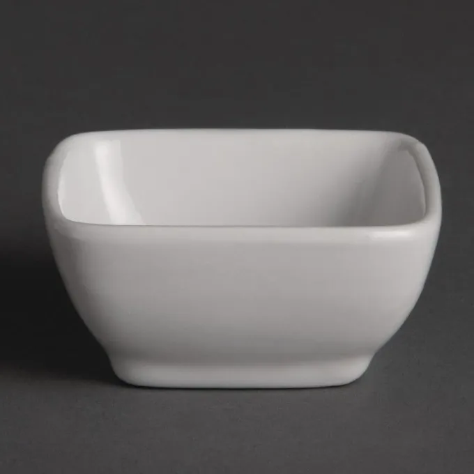 Minis Plats Carrés Arrondis 60mm Lot de 12 Olympia