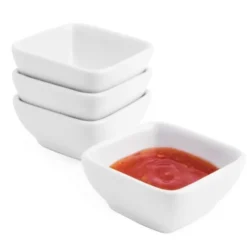 Minis Plats Carrés Arrondis 60mm Lot de 12 Olympia