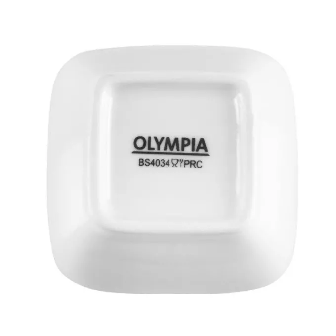 Minis Plats Carrés Arrondis 60mm Lot de 12 Olympia