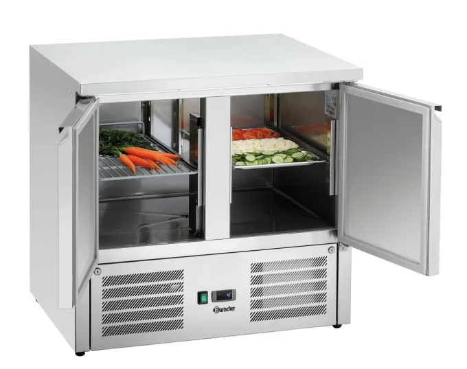 Mini Table Réfrigérée Positive - 2 portes 260 litres - Bartscher