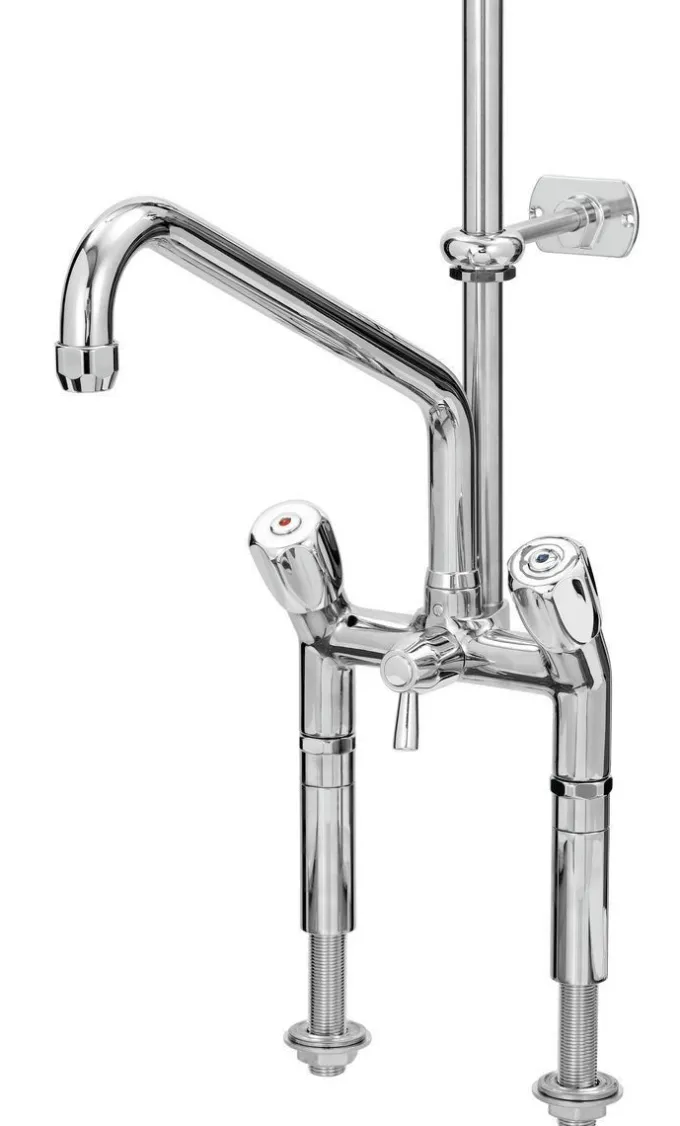 Mitigeur Deux Poignées Avec Croisillons 40 L - Bartscher