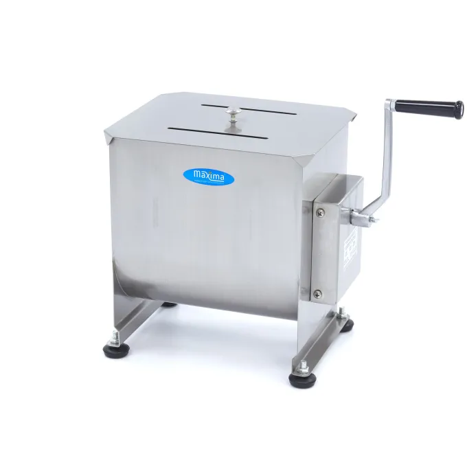 Mélangeur à Viande - 20 L - 16 kg Viande - Axle Unique - Manuel - Maxima