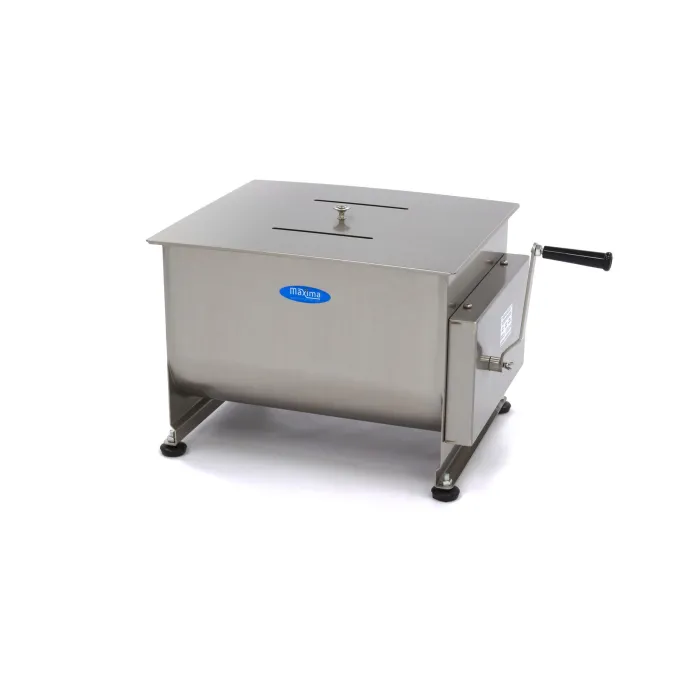 Mélangeur à Viande - 40 L - 35 kg Viande - Axle Double - Manuel - Maxima