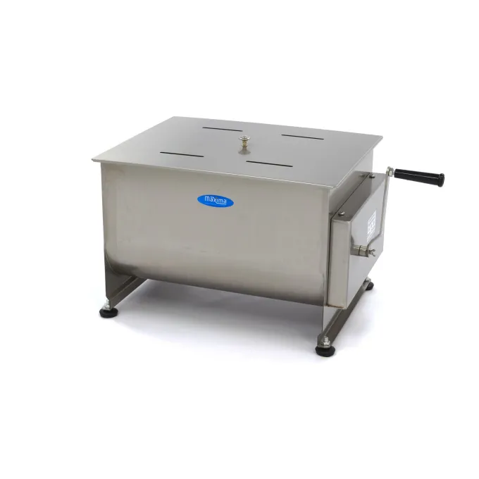 Mélangeur à Viande - 50 L - 43 kg Viande - Axle Double - Manuel - Maxima