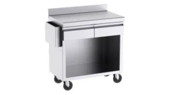 Mobilier d'Appoint pour Terrasse Sans Dosserets Latéraux - 2 Tiroirs - Distform