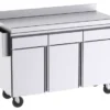 Mobilier d'Appoint pour Terrasse Sans Dosserets Latéraux - 3 Tiroirs et 3 Portes - Distform