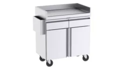 Mobilier d'Appoint pour Terrasse Avec Dosserets Latéraux - avec 2 Tiroirs et 2 Portes - Distform