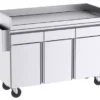 Mobilier d'Appoint pour Terrasse Avec Dosserets Latéraux - 3 Tiroirs et 3 Portes - Distform