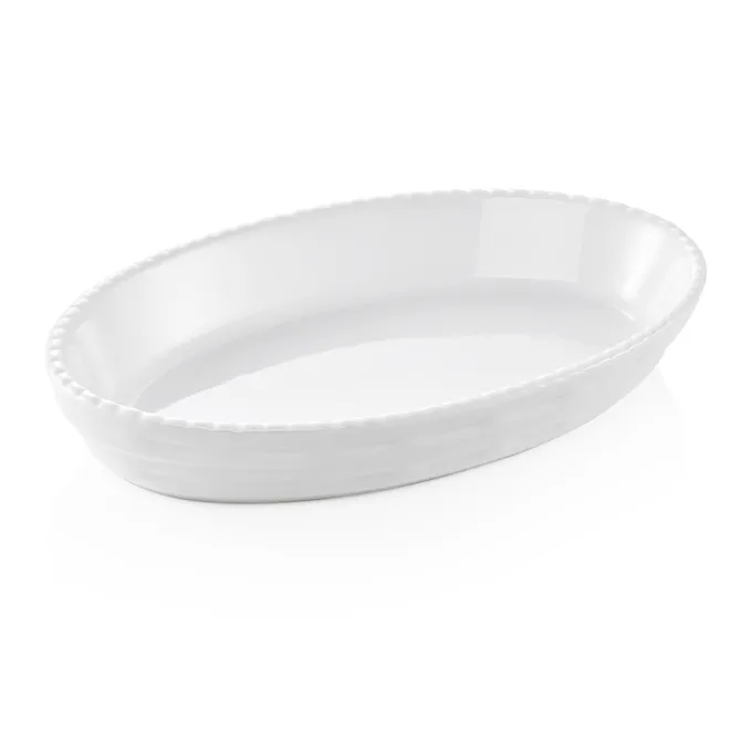 Moule a pâtisserie en Porcelaine blanc L 240 mm l 140 mm H 45 mm - Was Germany