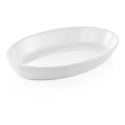 Moule a pâtisserie en Porcelaine blanc L 320 mm l 195 mm H 50 mm - Was Germany