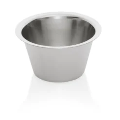 Moule à dariole en Acier au nickel-chrome H 60 mm Ø 88 mm - Lot de 12 - Was Germany