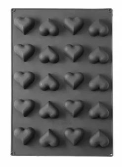 Moule en silicone COEUR, 570x375x(H)35mm - Hendi