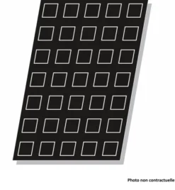 Moule Flexipan® Plaque Silicone 54 Pyramides - Pujadas