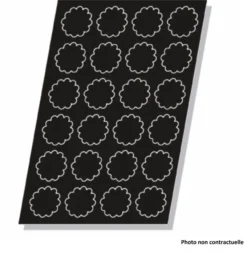 Moule Flexipan® Plaque Silicone 24 Mini Gâteaux Ronds - Pujadas
