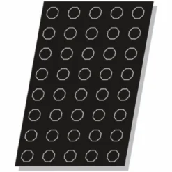 Moule Flexipan® Plaque Silicone 40 Octogones - Pujadas