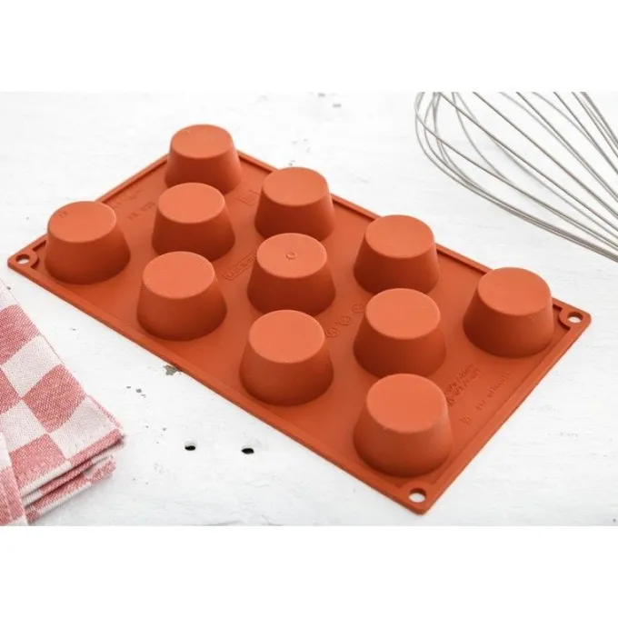Moule à 11 Minis Muffins en Silicone - Pavoni