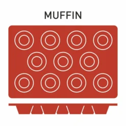 Moule Silicone 11 Muffins Ø 50 mm - Pujadas