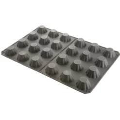 Moule Silicone 600 x 400 mm pour 24 Mini Brioches - Pujadas