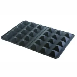 Moule Silicone 600 x 400 mm pour 30 Pyramides - Pujadas
