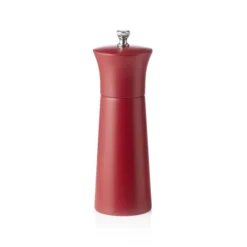 Moulin a sel en Bois rouge H 150 mm Ø 56 mm - Was Germany