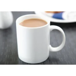 Mug Blanc 284ml Whiteware Lot de 12 Olympia