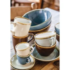 Mug couleur sable Kiln Olympia 340ml - Lot de 6