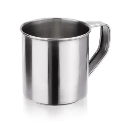 Mug en Acier au nickel-chrome H 85 mm Ø 85 mm - Lot de 6 - Was Germany