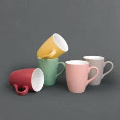 Mug Vert 320 ml - Lot de 6 - Olympia