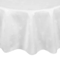 Nappe blanche ronde 2300 mm