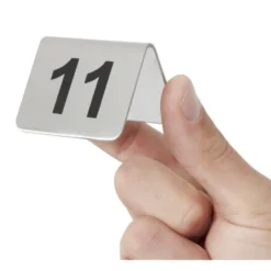 Numéros de Table en Inox - Numéro 11- 20 - Olympia