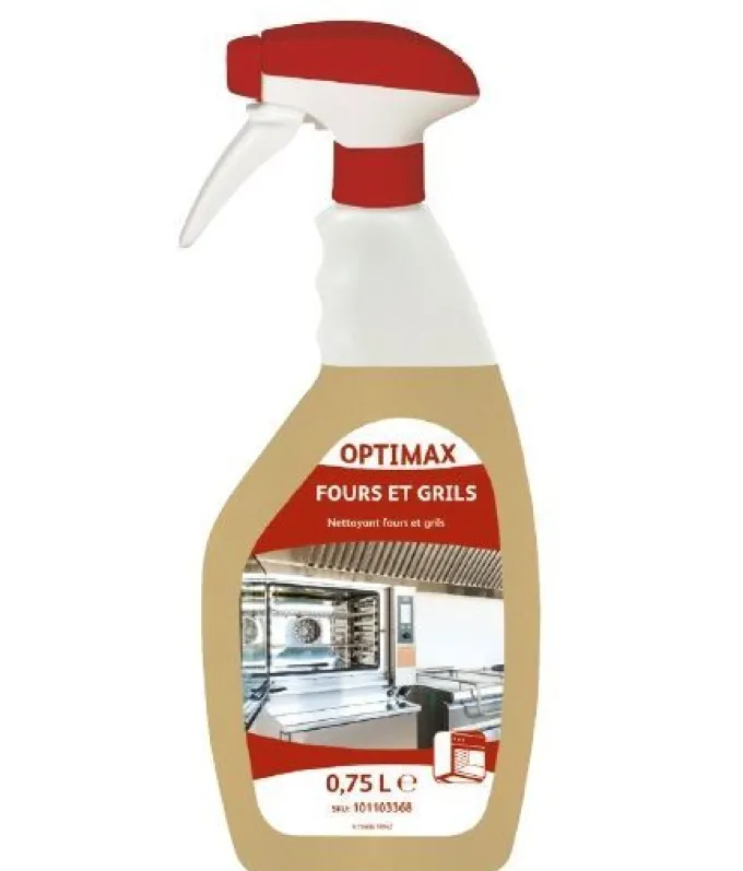 Optimax Nettoyant Fours et grill - Lot de 3 Colis de 6 Flacons de 750ml - Diversey