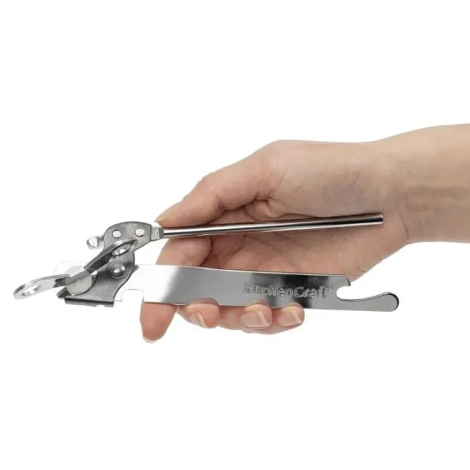 Ouvre-boîtes inox et décapsuleur manuel - Vogue