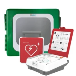 Pack Défibrillateur Automatique Reanibex + Armoire d’Extérieure Chauffante - Farmor