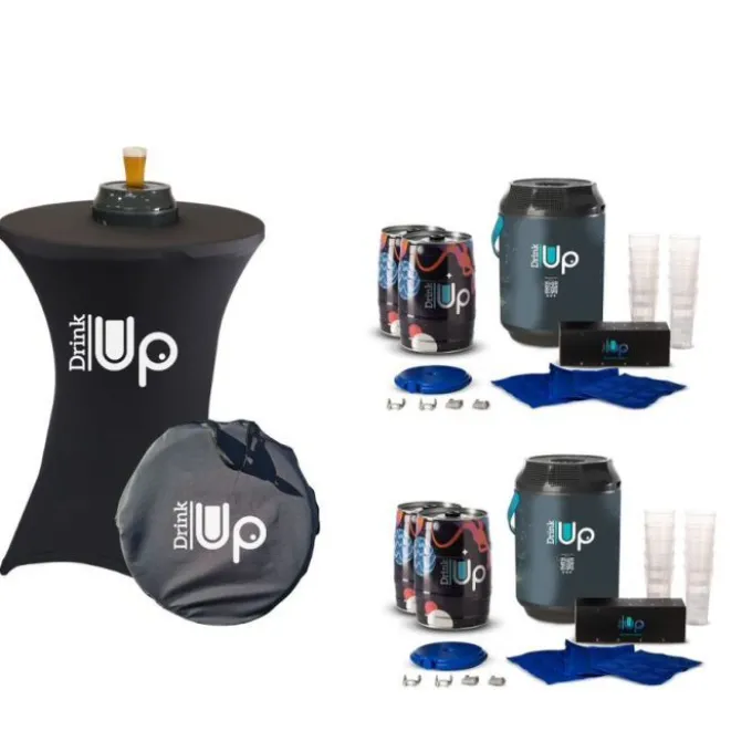 Pack Table & 2 Tireuses Drink Up Portatives - Drink Up