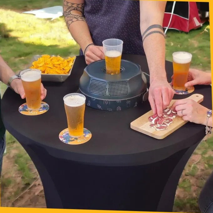 Pack Table & 2 Tireuses Drink Up Portatives - Drink Up