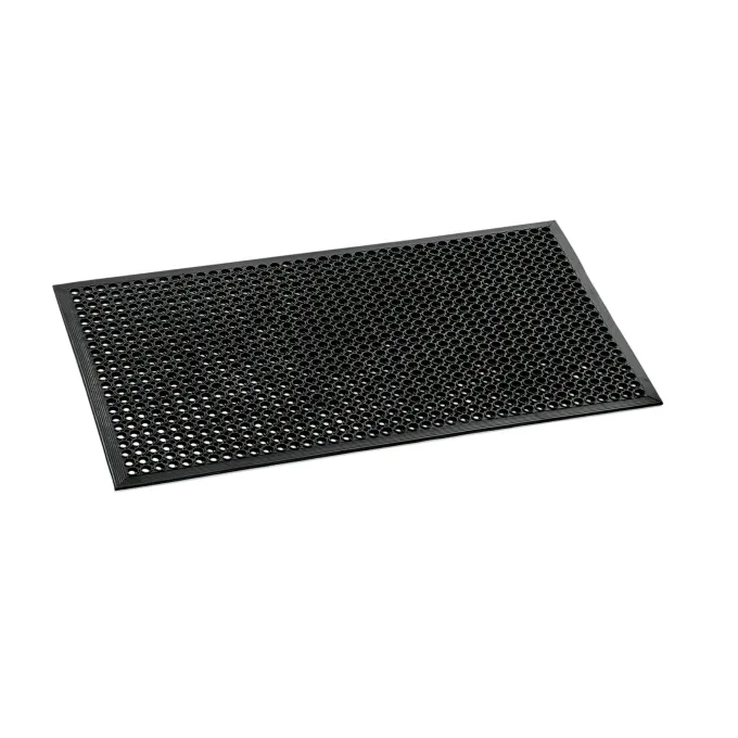 Paillasson en Caoutchouc noir L 1525 mm l 915 mm H 12 mm - Was Germany
