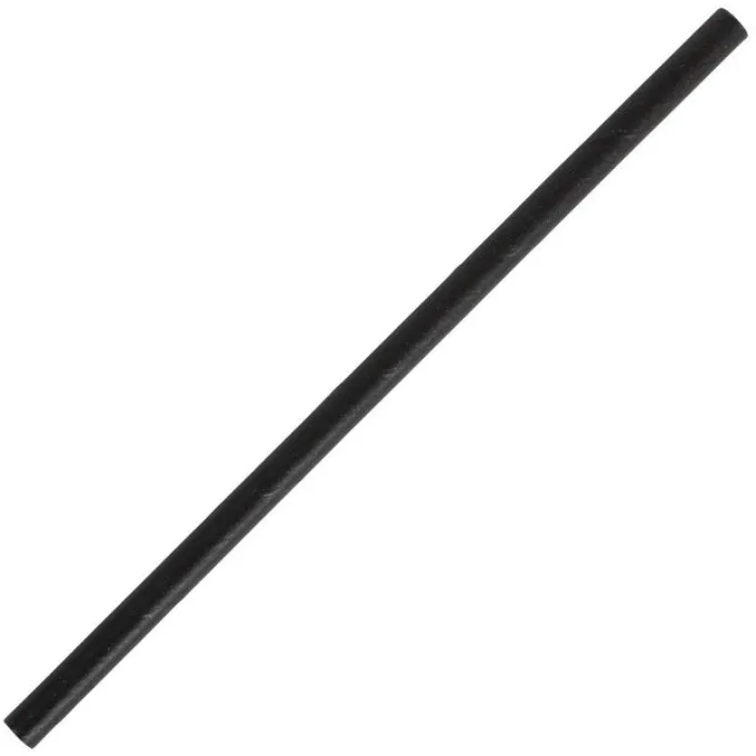 Paille Agitateur en Papier Noir - Lot de 250 - Fiesta Green