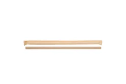 Paille en papier droite kraft 3 couches emballée individuellement Ø 0,8 x 23 cm - 6000 unités - Betik