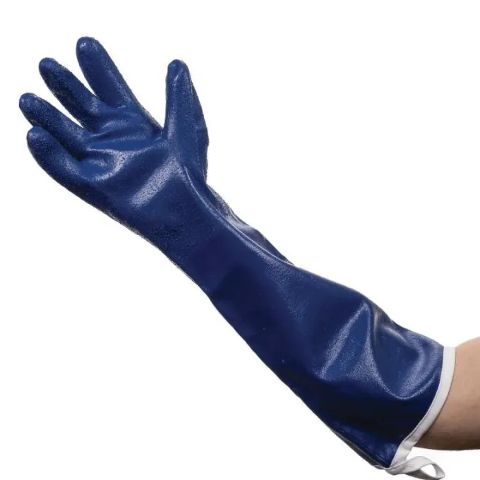 Paire de Gant Anti-Vapeur Bleu SteamGuard 510 mm - Burnguard
