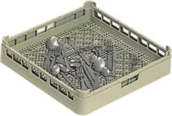 Panier Carré pour Couverts - Maille Serrée