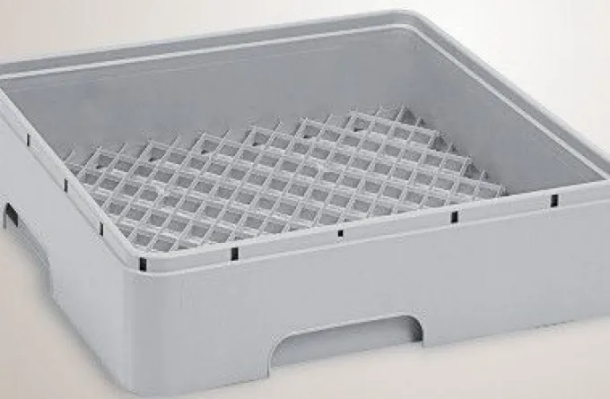 Panier Carré à Verres - Hauteur 106 mm