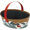 Panier Carton Ovale Chalet 24X20 Lot de 20 - Créapak