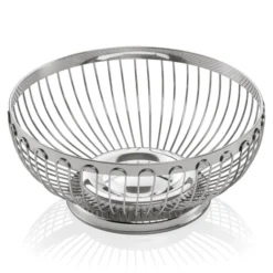 Panier de table en Acier au nickel-chrome H 90 mm Ø 210 mm - Was Germany
