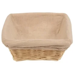 Panier en Osier Carré 23 cm - 100 mm - Olympia