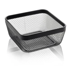 Panier noir L 245 mm l 245 mm H 110 mm - Was Germany