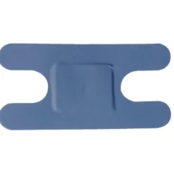 Pansements bleus assortis